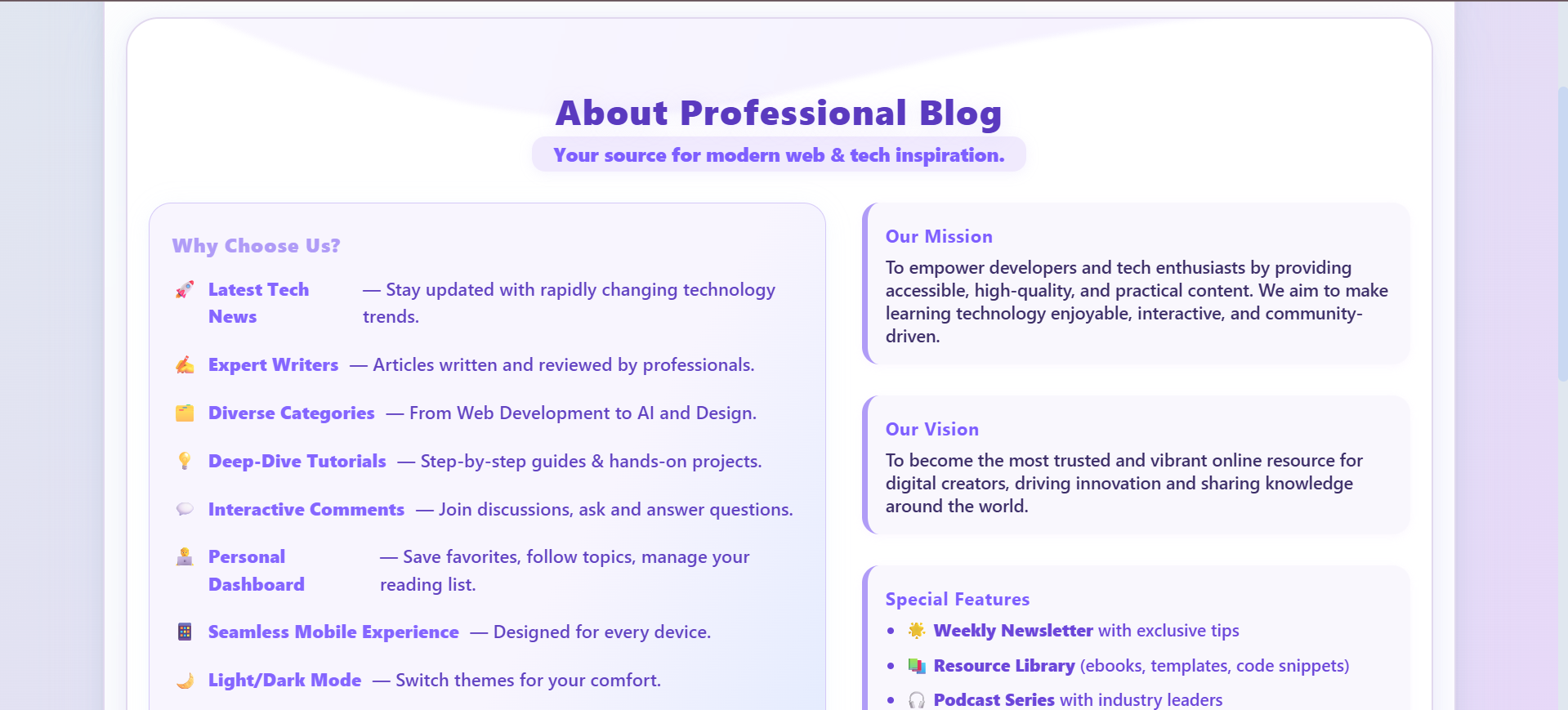 Modern Blog Platformu - Thumbnail 2
