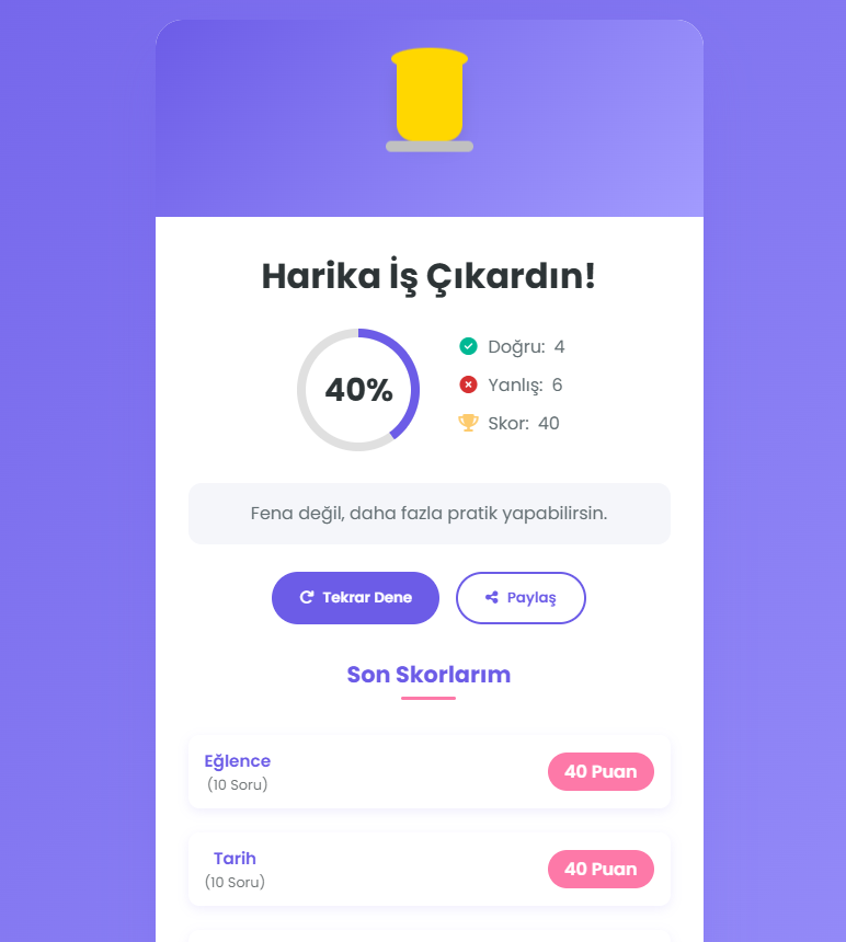 Quiz App - Thumbnail 3